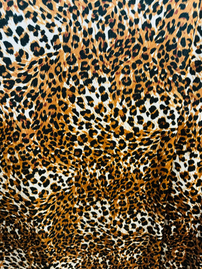 New Exotic Cheetah design print on best quality of nylon spandex 4-way stretch 58/60” High Quality fabrics by AlexLAFabrics