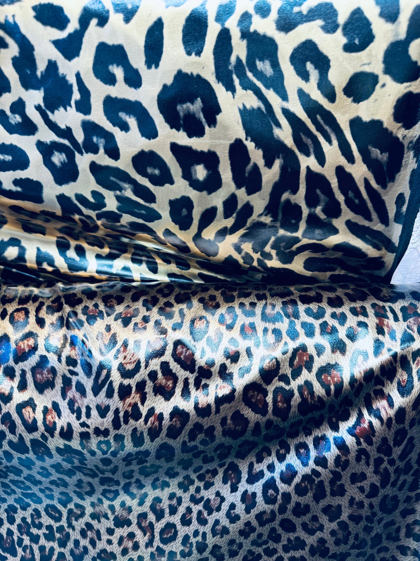 New Exotic animal print on stretch all over foil 4-way stretch 58/60” High quality fabrics by AlexLAFabrics