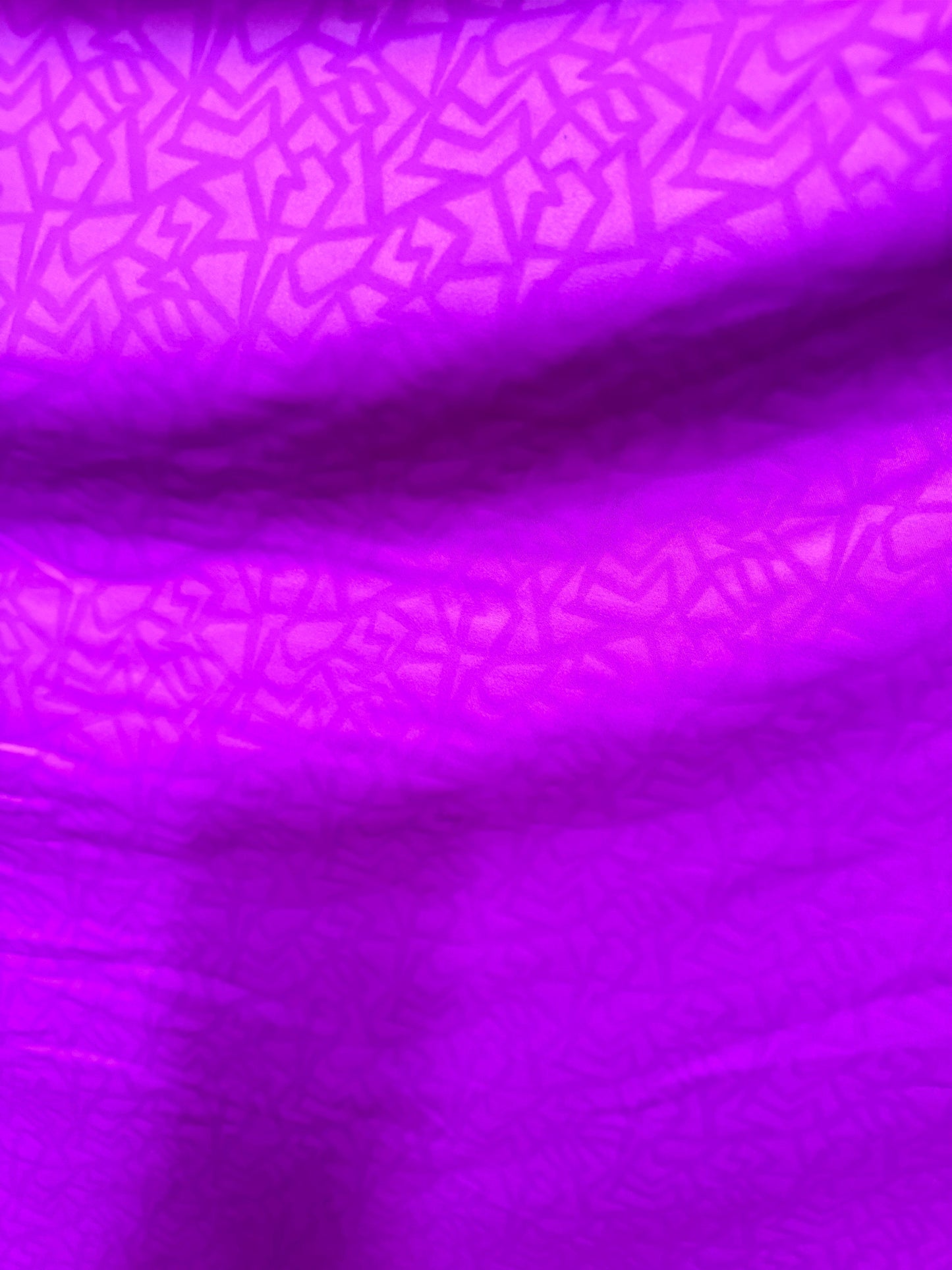 Embossed abstract geometric design nylon spandex magenta 4-way stretch 58/60” High quality fabrics by AlexLAFabrics