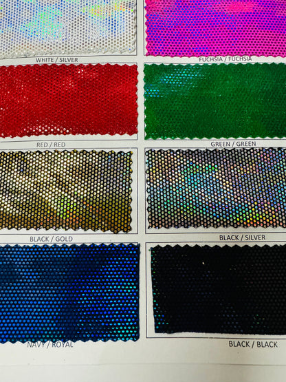 Spectrum Iridescent metallic stretch velvet 4-way 58/60” High Quality fabrics by AlexLAFabrics