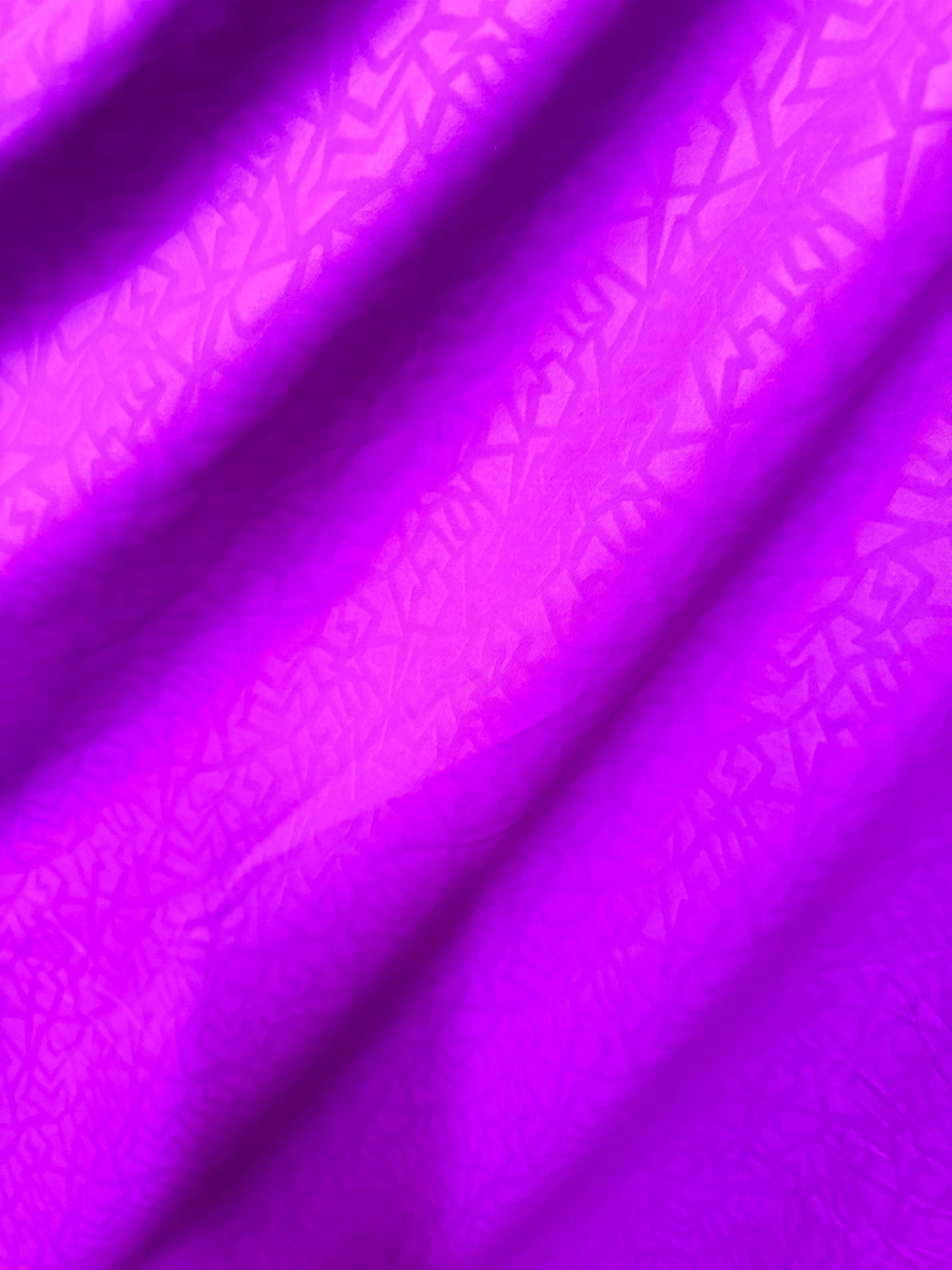 Embossed abstract geometric design nylon spandex magenta 4-way stretch 58/60” High quality fabrics by AlexLAFabrics