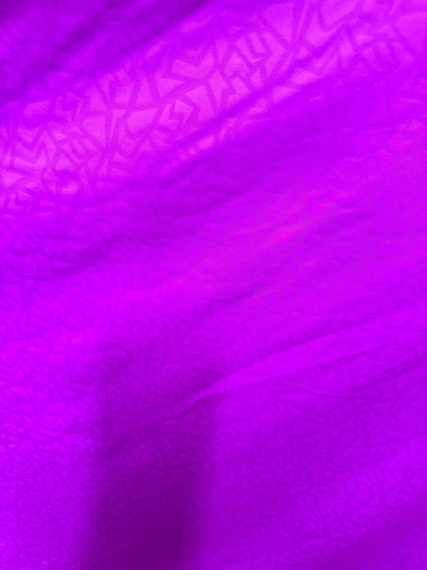 Embossed abstract geometric design nylon spandex magenta 4-way stretch 58/60” High quality fabrics by AlexLAFabrics