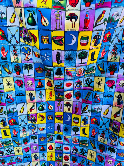 New Lottery design print on great quality of nylon spandex 4-way stretch 58/60”