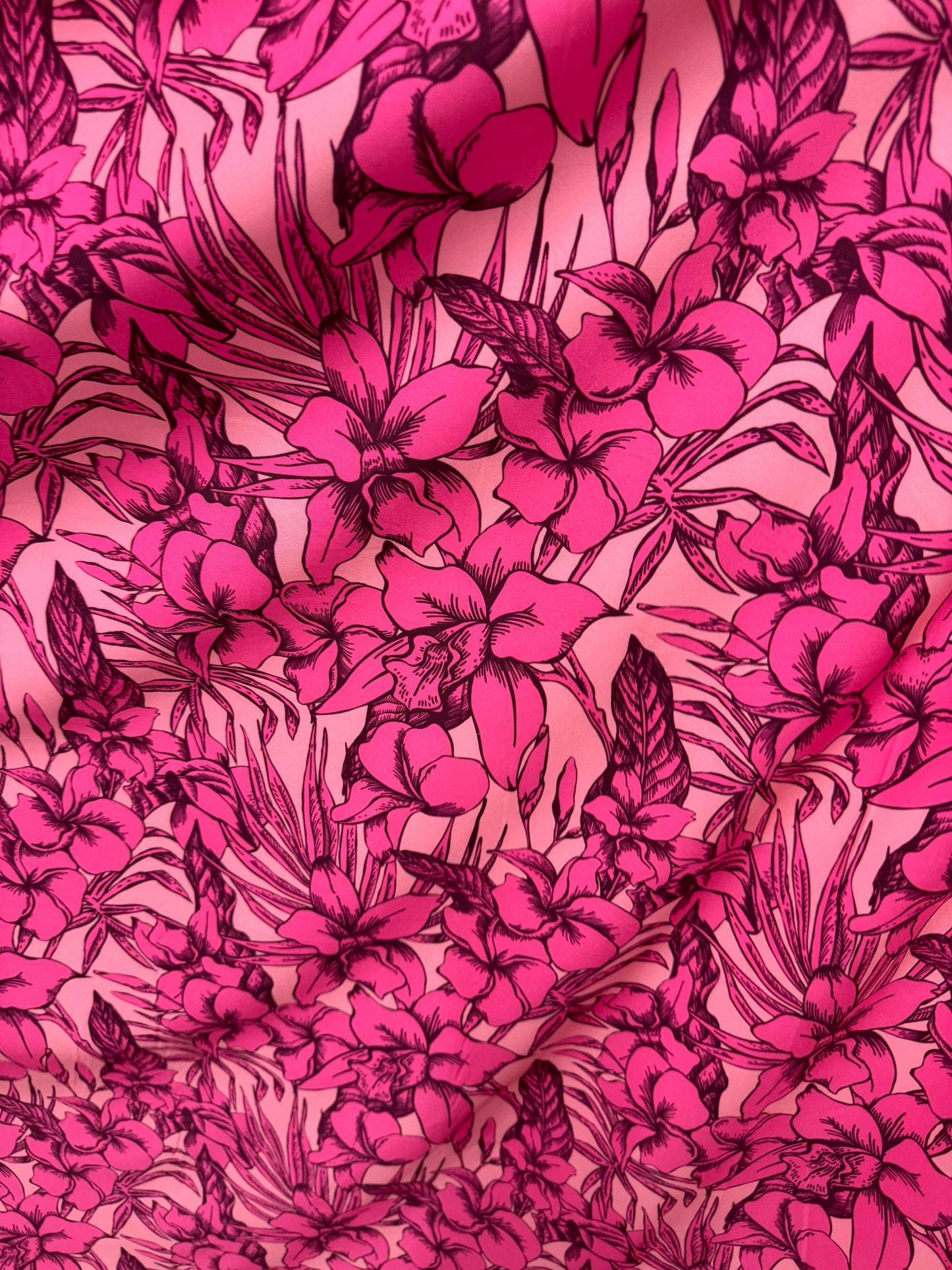 New flower design print on great quality of nylon spandex 4-way stretch 58/60”