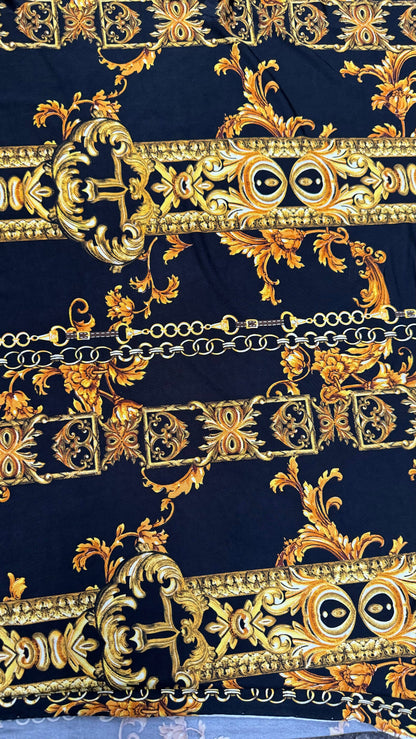 New modern fashion design print on poly spandex 4-way stretch 58/60” High quality fabrics by AlexLAFabrics