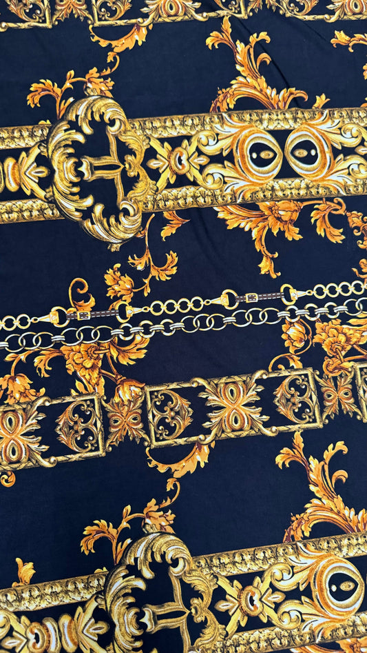 New modern fashion design print on poly spandex 4-way stretch 58/60” High quality fabrics by AlexLAFabrics