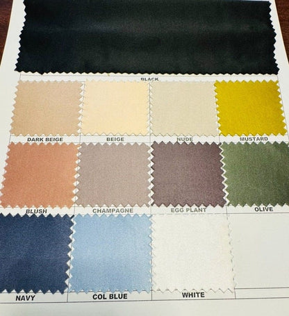 New Deluxe Matte satin spandex 4-way stretch 58/60” High Quality fabrics by AlexLAFabrics