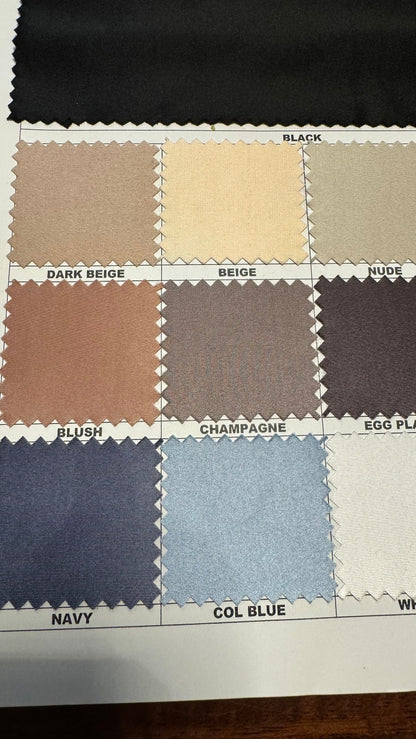 New Deluxe Matte satin spandex 4-way stretch 58/60” High Quality fabrics by AlexLAFabrics