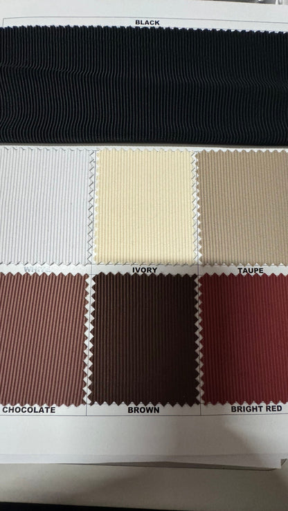 New Ribbed Spandex luxury nylon spandex 4-way stretch 58/60” High Quality fabrics by AlexLAFabrics