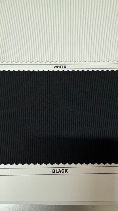 Deluxe Rib Nylon spandex 300GSM heavy weight 4-way stretch 58/60” High quality fabrics by AlexLAFabrics