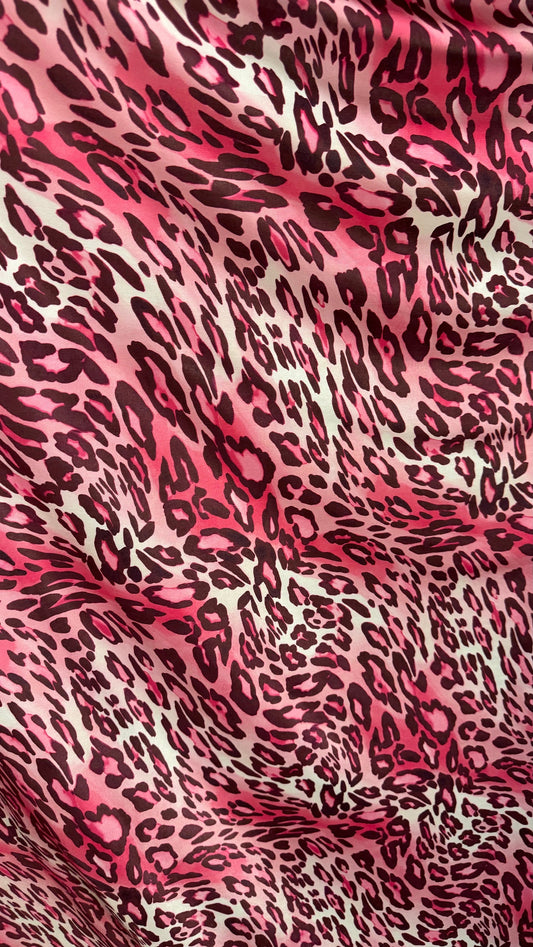 Leopard design Exotic animal print on poly spandex light weight 4-way stretch 58/60” High quality fabrics by AlexLAFabrics