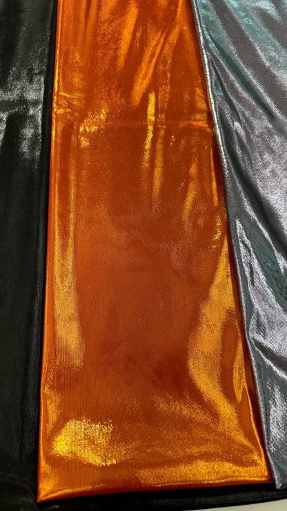 Luxury Slinky metallic poly spandex 4-way stretch light weight 58/60” High quality fabrics by AlexLAFabrics