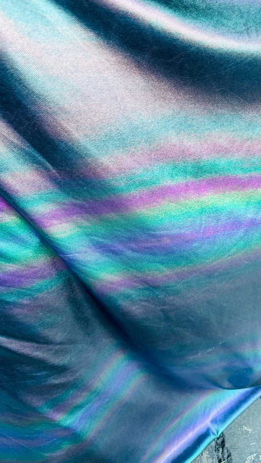 Spectrum design on spandex denim look 4-way stretch 58/60” High quality fabrics by AlexLAFabrics