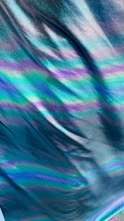Spectrum design on spandex denim look 4-way stretch 58/60” High quality fabrics by AlexLAFabrics