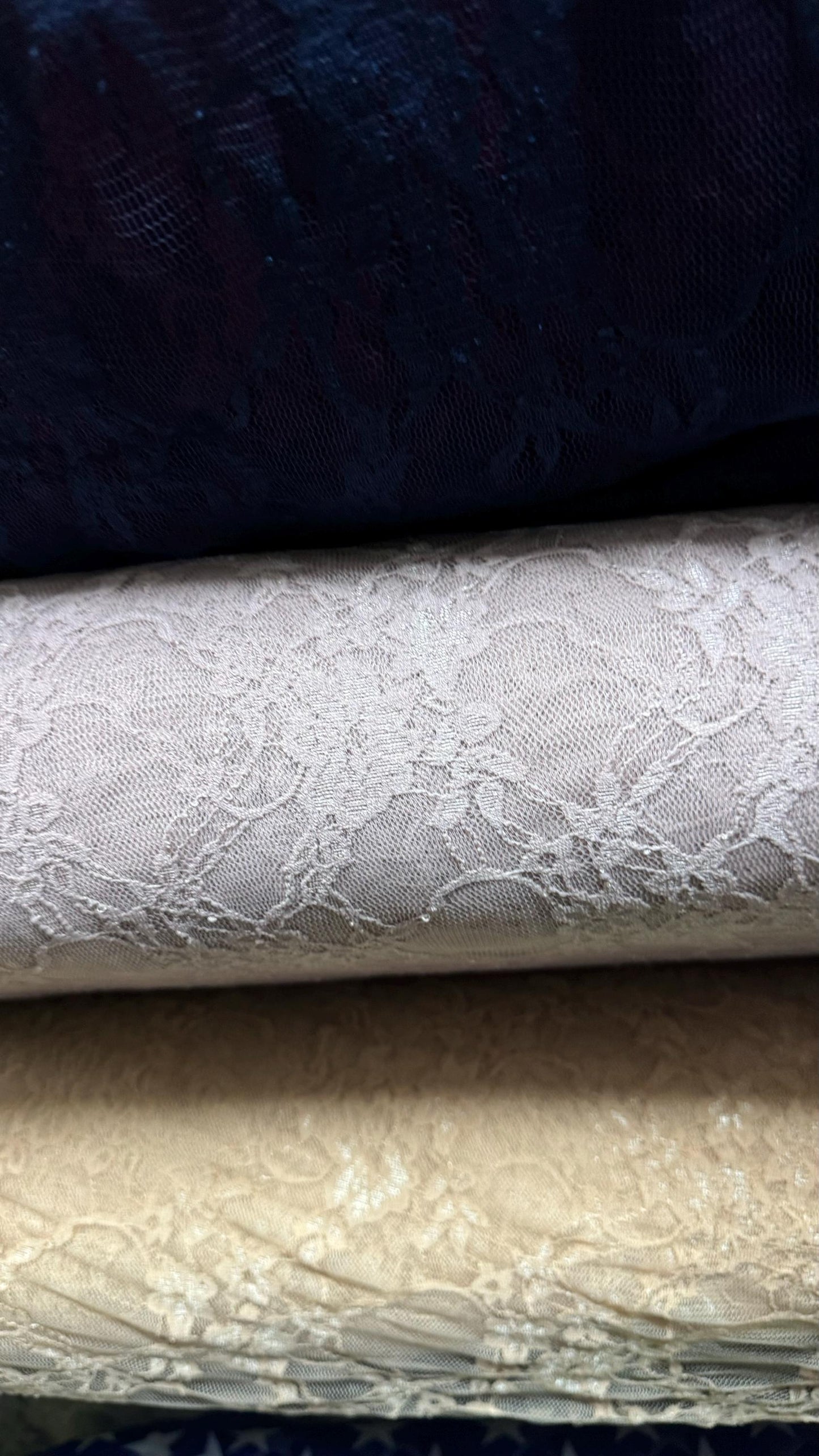 Stretch Lace Small Flower design 4-way stretch 58/60” High quality fabrics by AlexLAFabrics