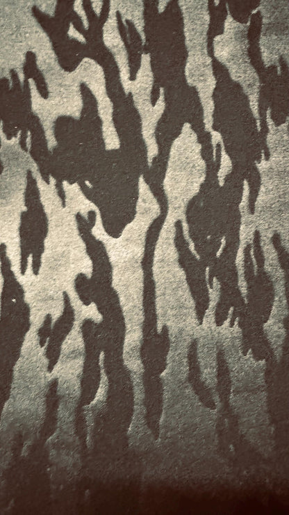 Embossed Camouflage and cheetah design high quality of nylon spandex 4-way stretch 58/60”