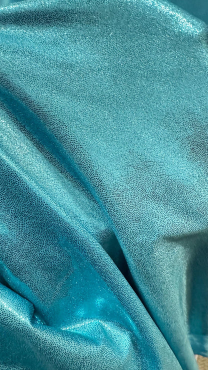 Foggy foil metallic poly spandex 2-way stretch 58/60” High quality fabrics by AlexLAFabrics
