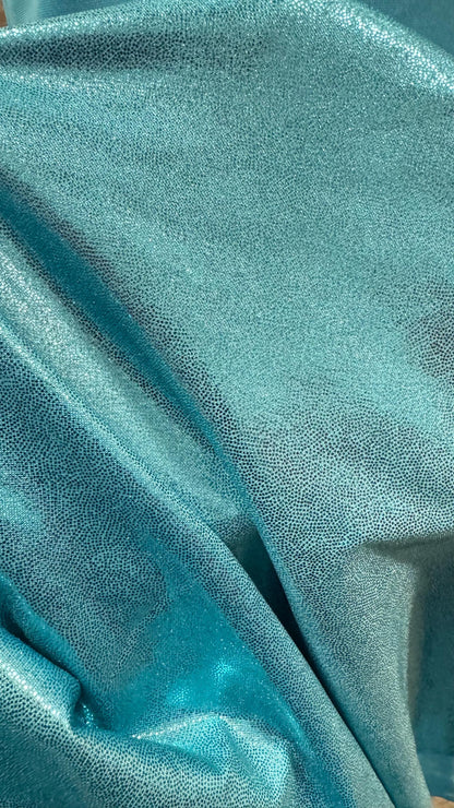 Foggy foil metallic poly spandex 2-way stretch 58/60” High quality fabrics by AlexLAFabrics