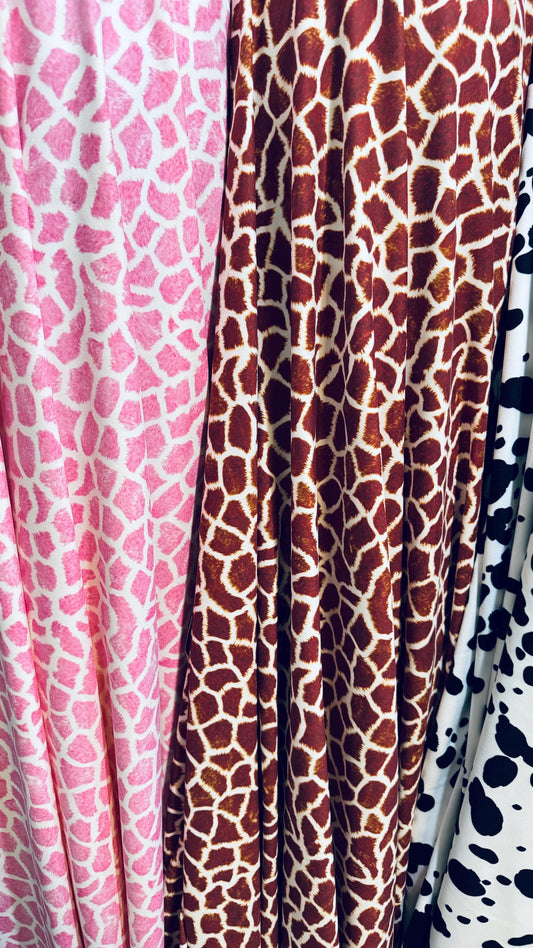Exotic Animals prints High performance of nylon spandex 4-way stretch 58/60” High quality fabrics by AlexLAFabrics