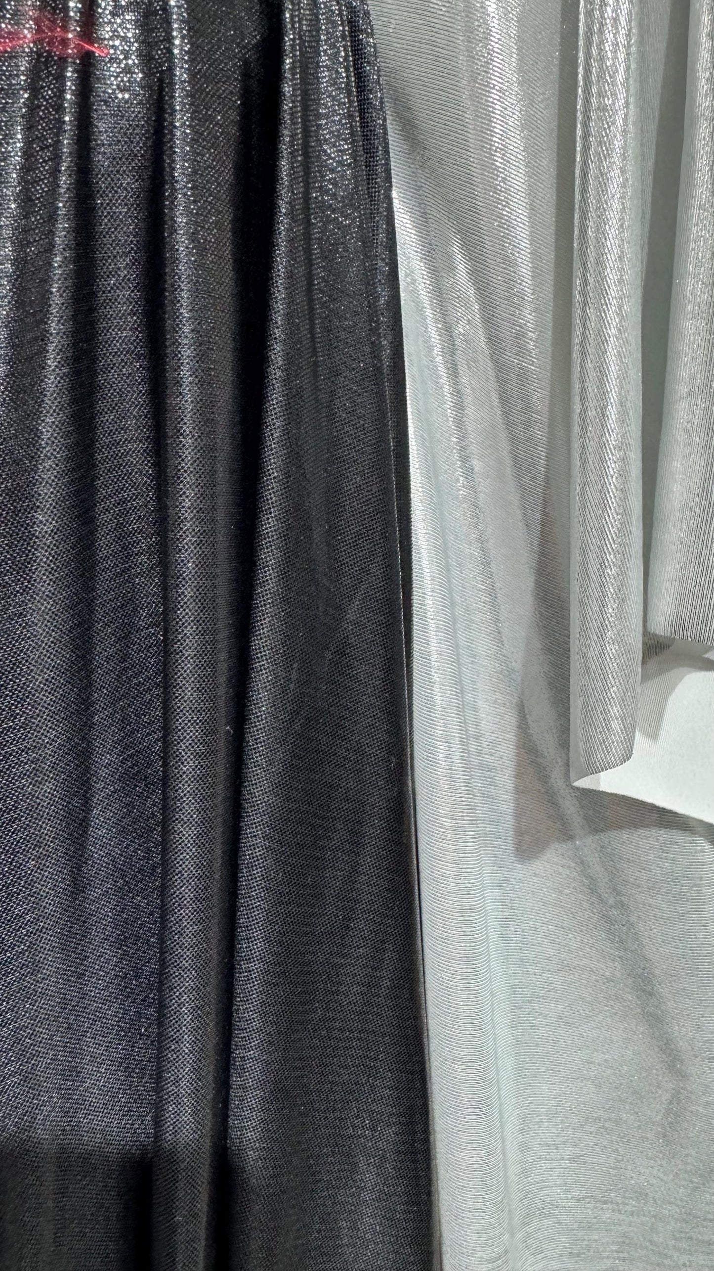 Luxury Super shiny poly spandex with foil 4-way stretch 58/60” High quality fabrics by AlexLAFabrics