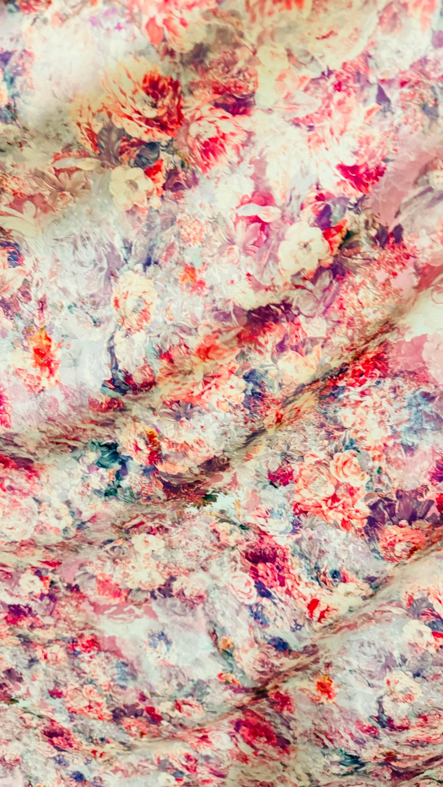 Romantic Flower design multicolor print on best quality of nylon spandex 4-way stretch 58/60” High Quality fabrics by AlexLAFabrics