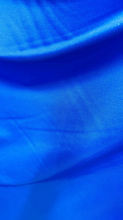 Sapphire metallic dots nylon spandex 4way stretch 58/60" Sold by the YD. Ships worldwide from Los Angeles California USA
