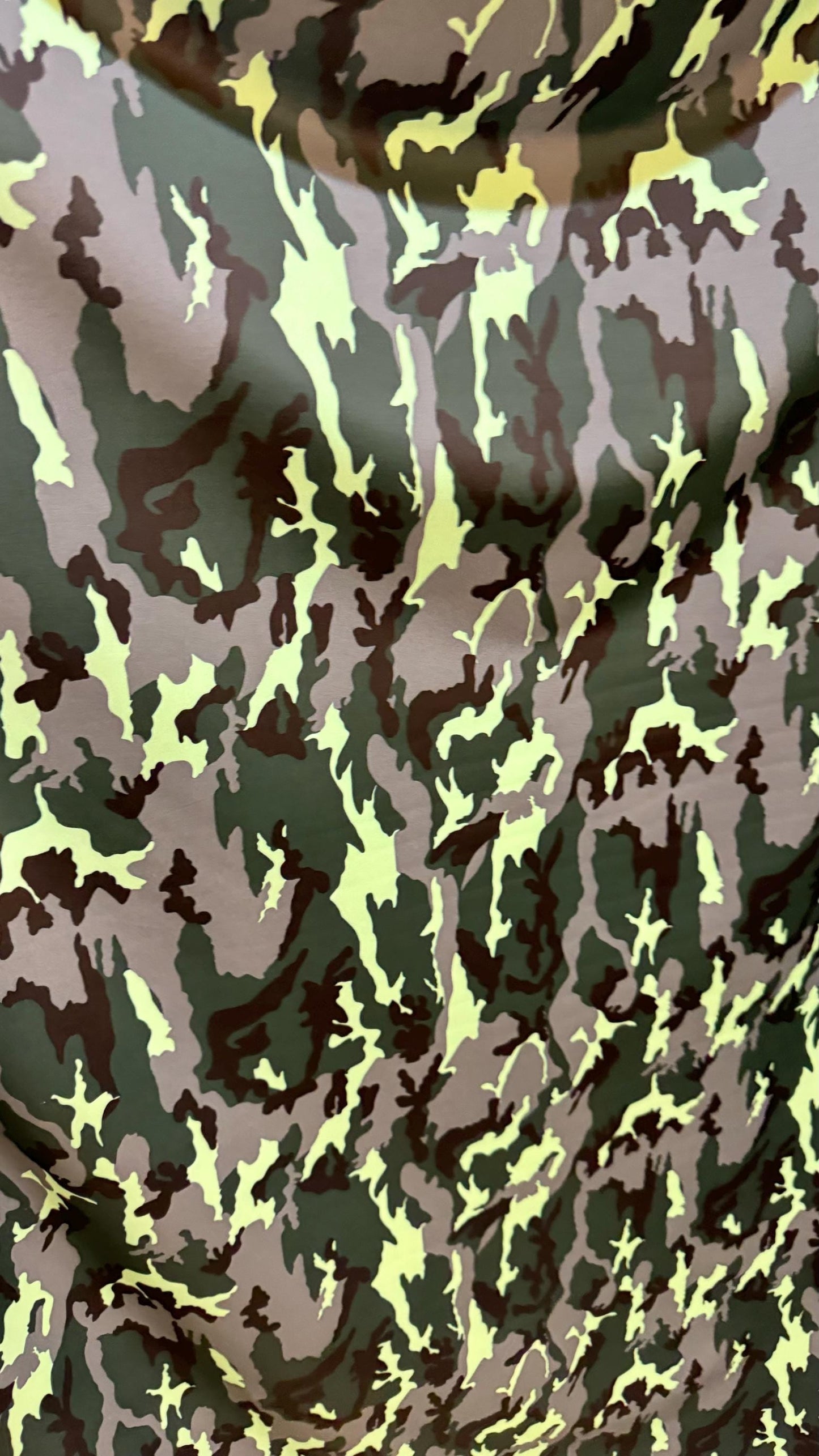 Camouflage design on nylon spandex 4way stretch 58/60" Sold  by the YD. Ships worldwide from Los Angeles California USA High quality fabrics