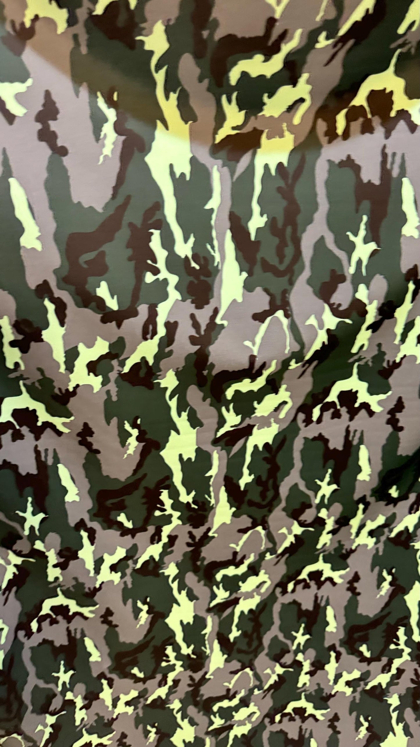 Camouflage design on nylon spandex 4way stretch 58/60" Sold  by the YD. Ships worldwide from Los Angeles California USA High quality fabrics