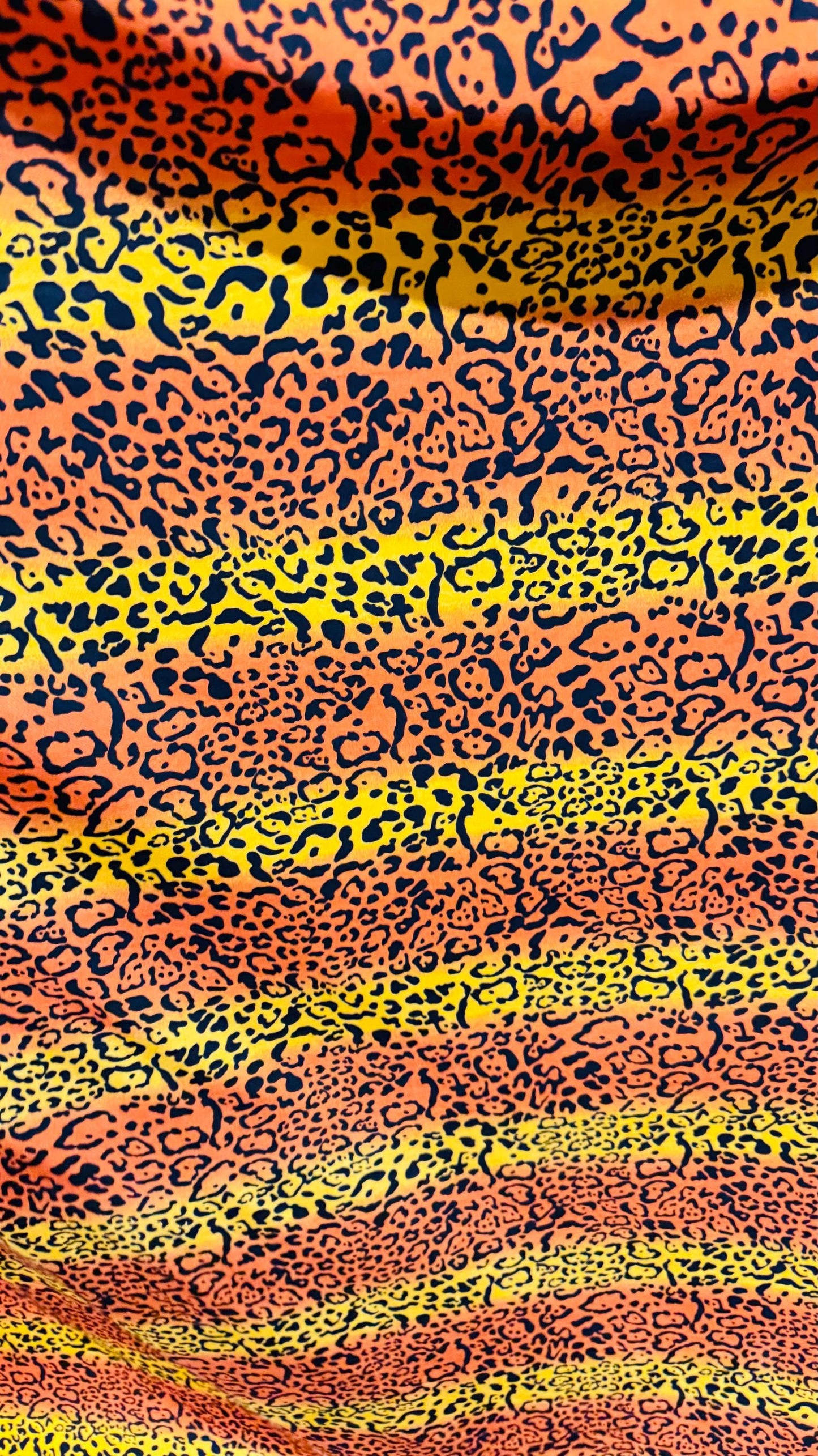 New Jaguar Ombre design nylon spandex 4way stretch 58/60" Sold by the YD. Ships worldwide from Los Angeles California USA.
