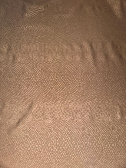 New king cobra design embossed nylon spandex 4-way stretch 58/60” Sold by the YD. Ships Worldwide from Los Angeles California US
