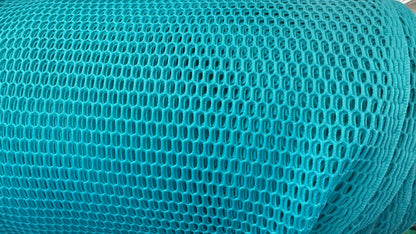 Heavy sport mesh with big holes 2way stretch 58/60" Sold by the YD. Ships worldwide from Los Angeles California USA.