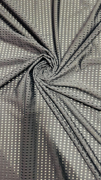 Sport mesh heavy nylon spandex 4way strech 58/60" Sold by the YD. Ships worldwide from Los Angeles California USA. High quality fabrics