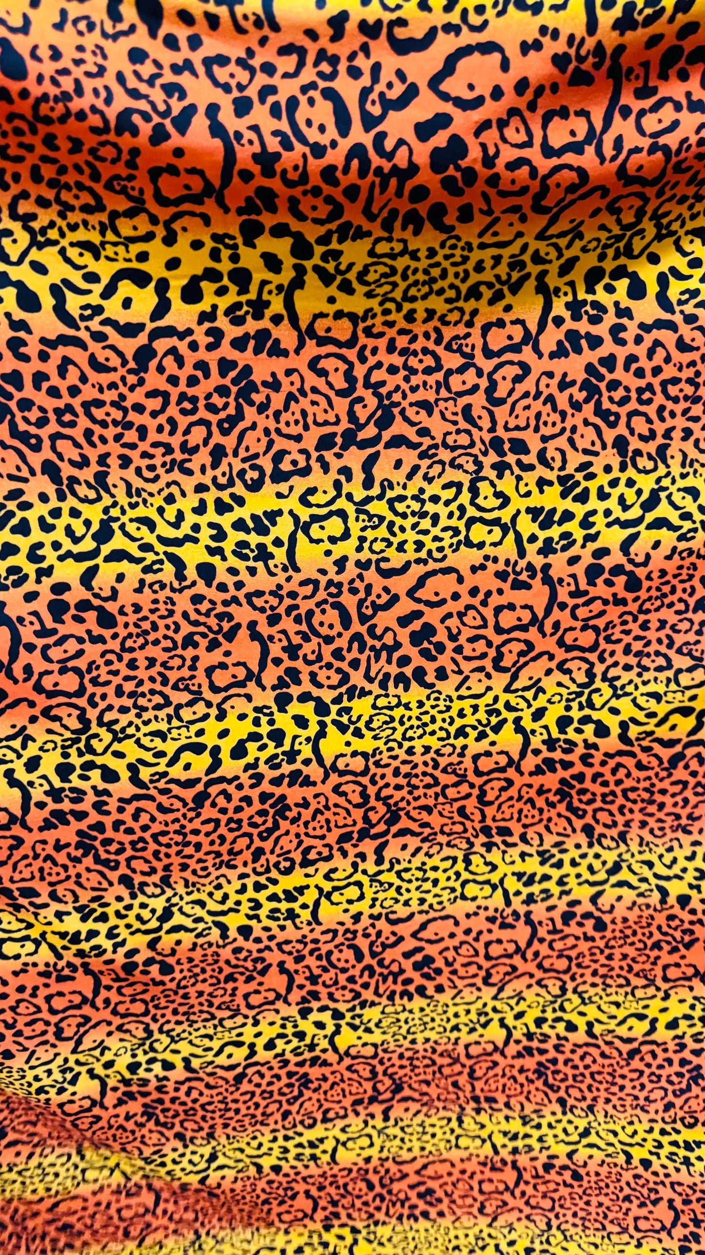 New Jaguar Ombre design nylon spandex 4way stretch 58/60" Sold by the YD. Ships worldwide from Los Angeles California USA.