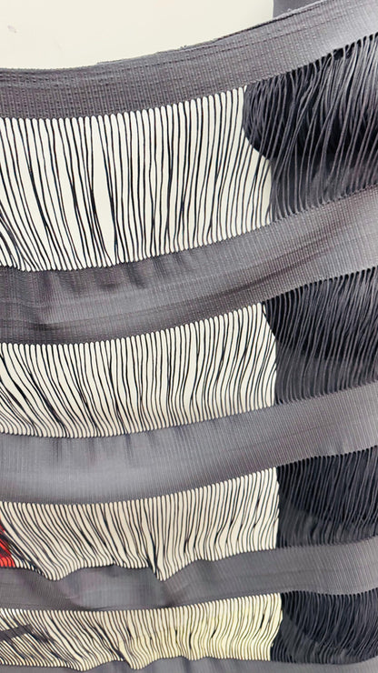 Spandex Fringe design nylon spandex 4-way stretch 55/57” Sold by the YD. Ships worldwide from Los Angeles California USA.