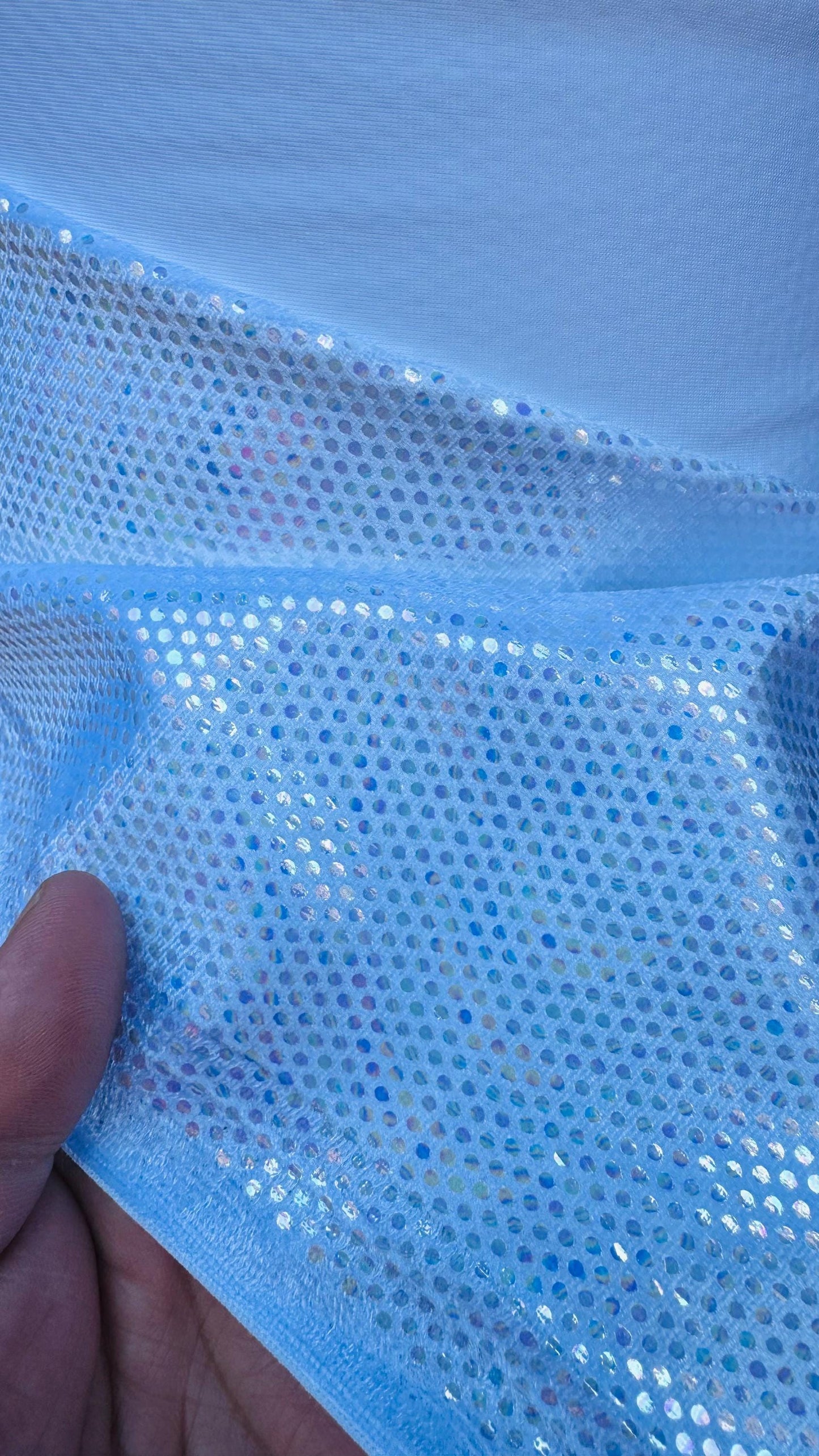 Luxury Dots design on best quality of stretch velvet 4-way stretch 58/60” High quality fabrics by AlexLAFabrics