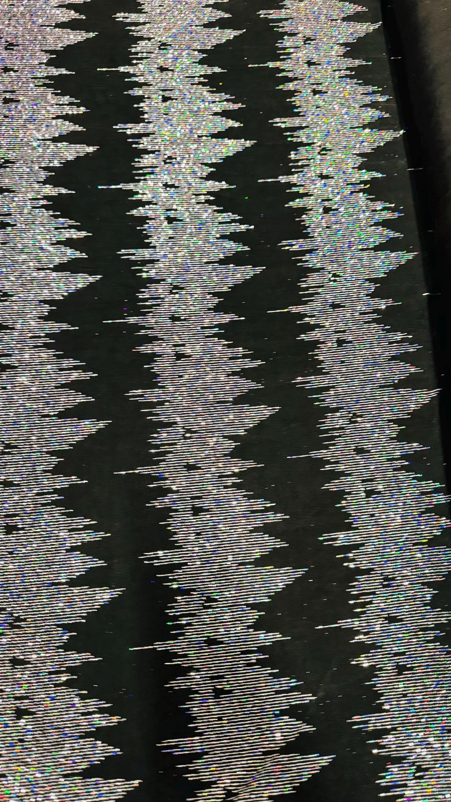 New abstract Modern design metallic slinky 4-way stretch glitter fabric 58/60” Sold by the YD. Ships Worldwide from Los Angeles California