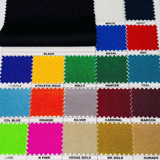 Jumbo Nylon Spandex High performance best quality Jumbo 4way stretch 58/60" Sold by the YD. Ships worldwide from Los Angeles California USA.