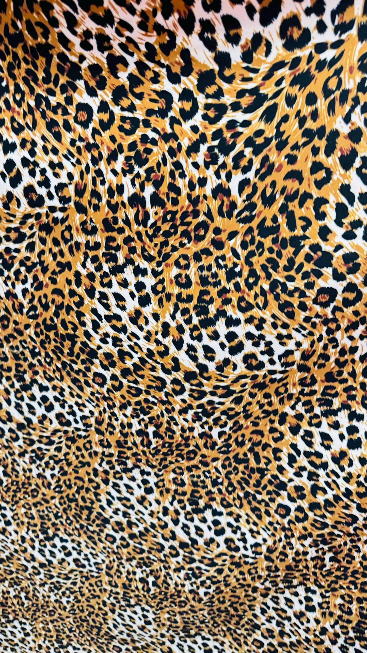 New Exotic cheetah design print on Nylon spandex 4-way stretch 58/60” Sold by the YD. Ships Worldwide from Los Ángeles California USA.