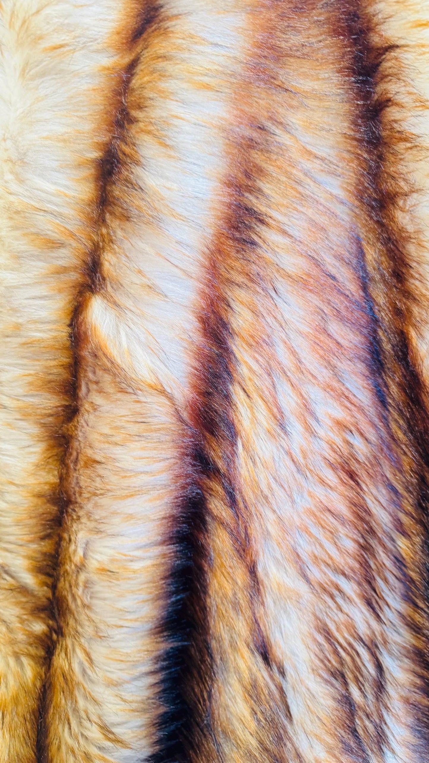 Luxury Faux Fur Exotic Wolf design high quality Fur 58/60” Sold by the YD and 1/2 yd Ships worldwide from Los Angeles California USA