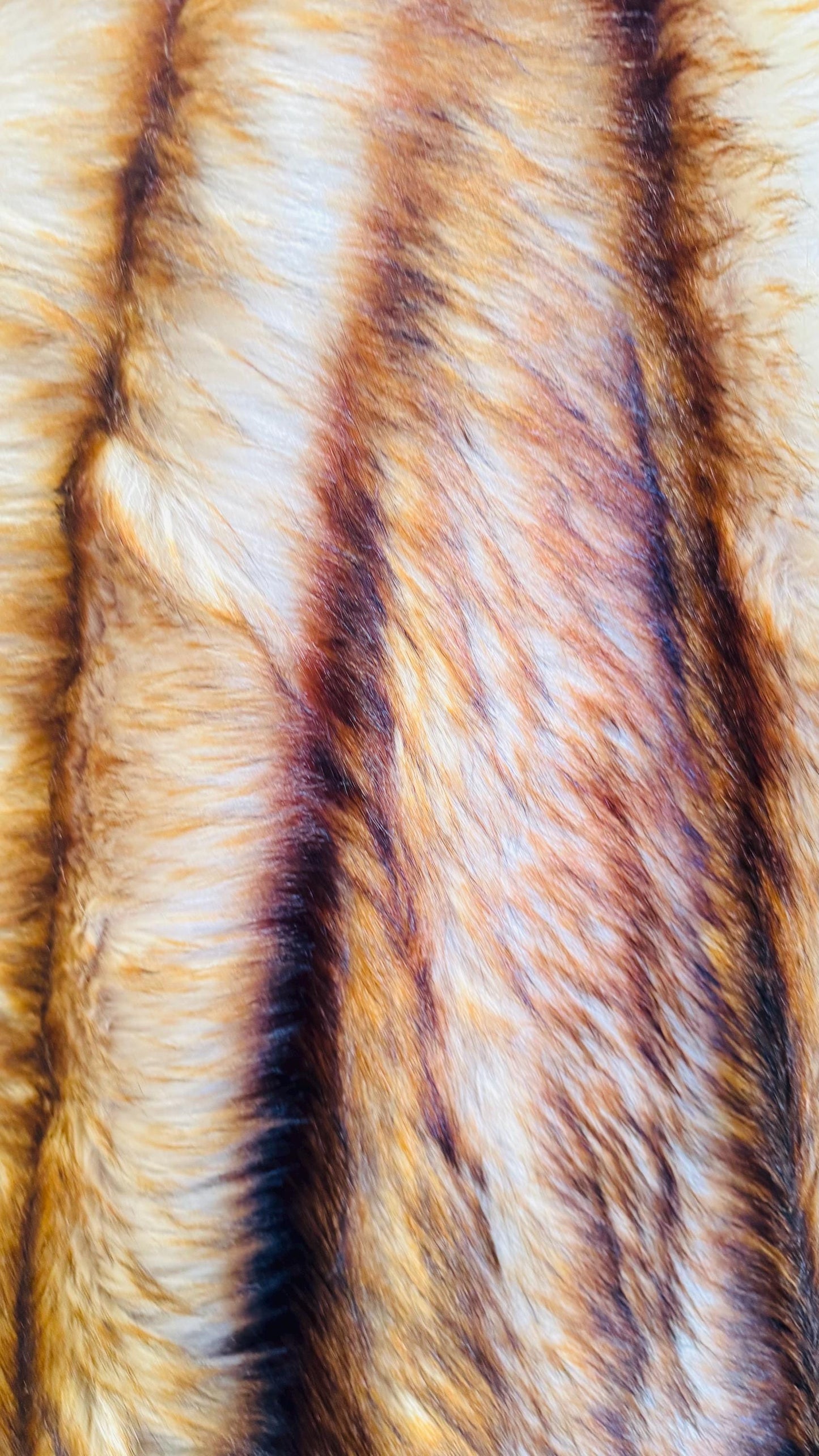 Luxury Faux Fur Exotic Wolf design high quality Fur 58/60” Sold by the YD and 1/2 yd Ships worldwide from Los Angeles California USA