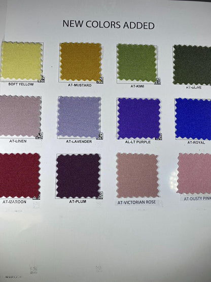 High performance nylon spandex shiny tricot with superior four way stretch soft hand and friendly to skin 58/60” Sold by the YD.