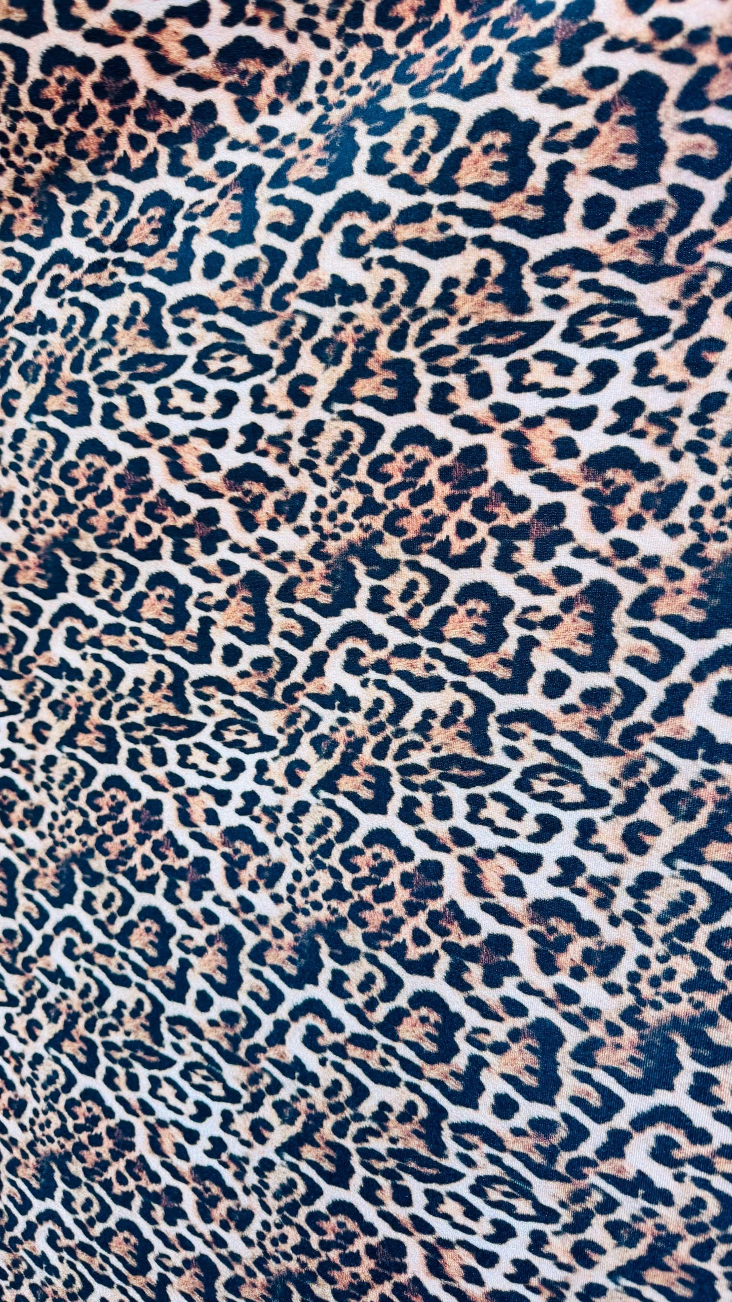Jaguar design exotic animal Natural color print on great quality of stretch velvet 4-way 58/60” High quality fabrics by AlexLAFabrics