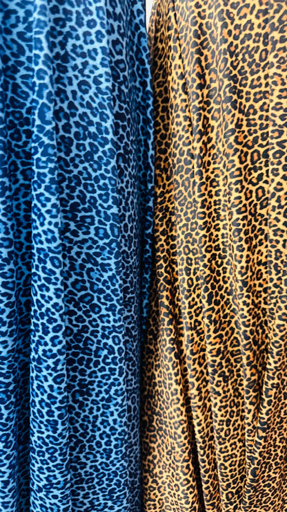 New exotic small cheetah design print on great quality of nylon spandex 4-way stretch 58/60” Sold by the YD. Ships worldwide from L.A CA