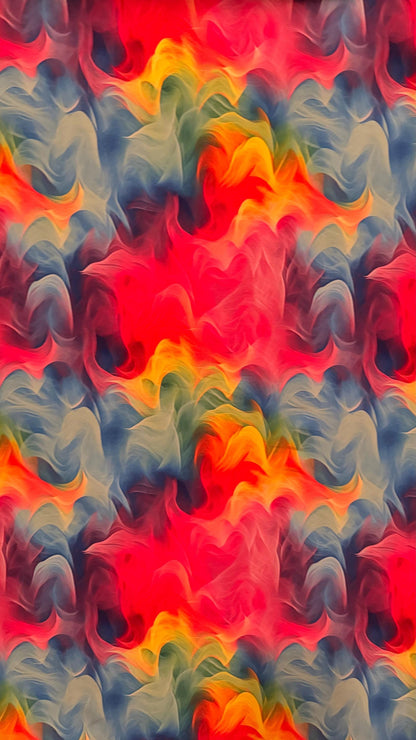 New Abstract Supernova rainbow color print on best quality of Nylon Spandex 4-way stretch 58/60” Sold by the YD. Ships Worldwide CA