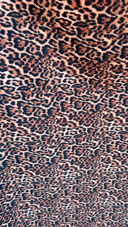 New Exotic Jaguar design print on neoprene super techno 2-way stretch 58/60” Sold by the YD. Ships Worldwide from Los Angeles California USA