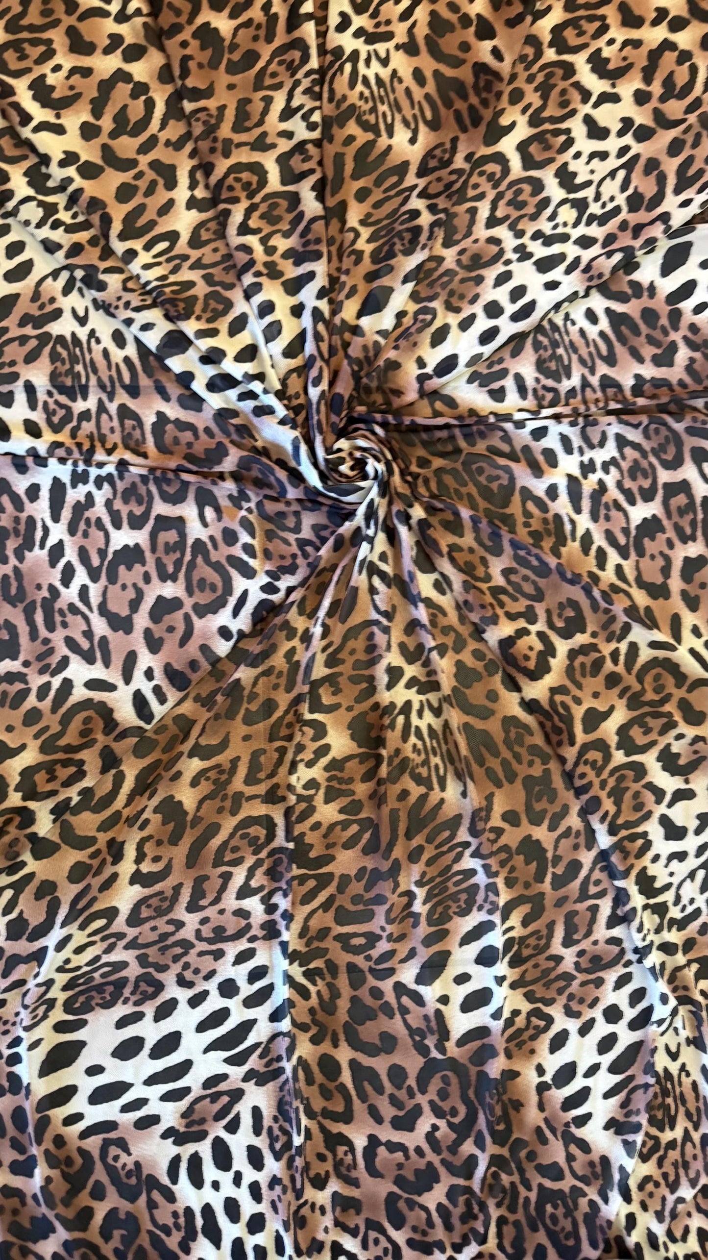 New exotic Jaguar design print on power mesh 4-way stretch 58/60” Sold by the YD. Ships worldwide from Los Angeles California USA.
