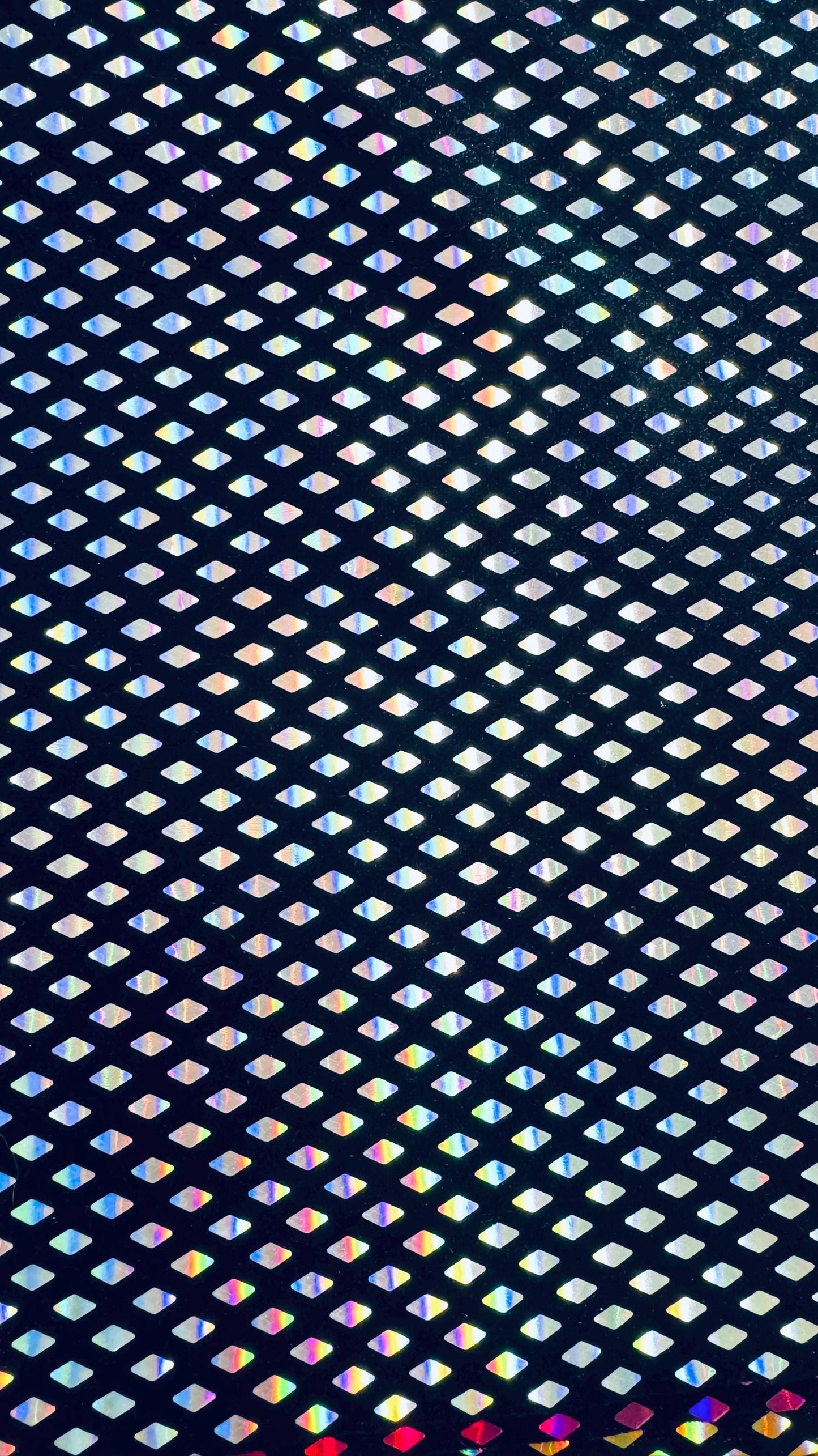 New Diamond design Iridescent sequins on Great quality of stretch Velvet  4-way stretch 58/60" Sold by the YD. Ships Worldwide From LA CA