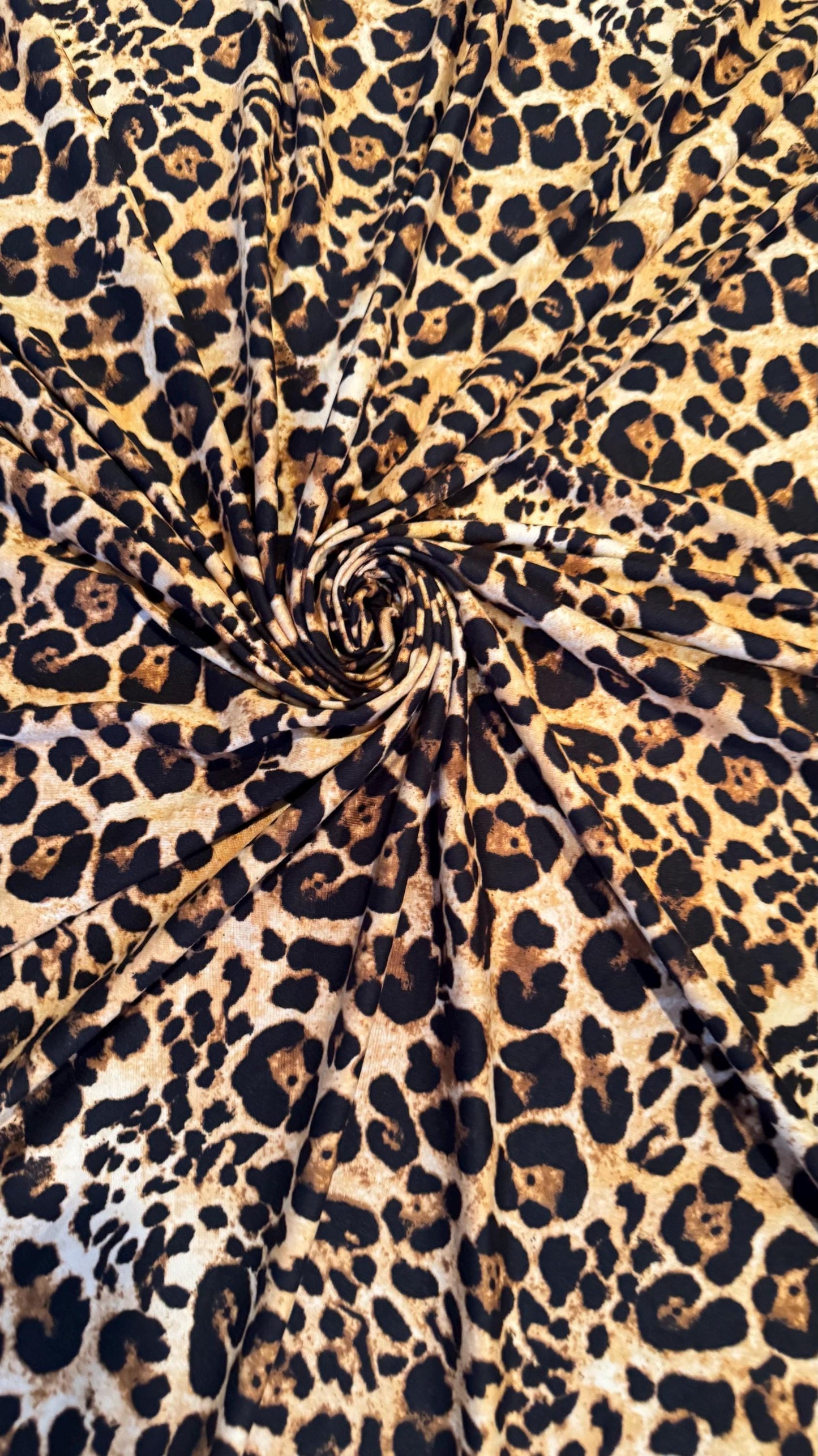 Jaguar Design Exotic animal print on best quality of poly spandex  4-way stretch 58/60” Sold by the YD. Ships Worldwide from Los Angeles CA