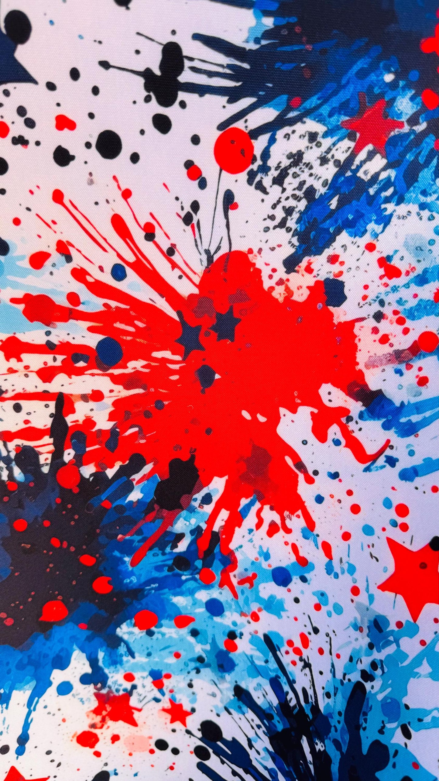 New Splatter Paint design print on neoprene super techno 2-way stretch 58/60” Sold by the YD. Ships Worldwide from Los Angeles California US