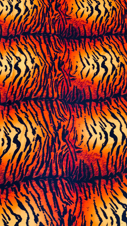 New Exotic Bengal Tiger design print on best quality of nylon spandex 4-way 58/60” Sold by the YD. Ships worldwide from Los Angeles Californ
